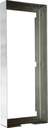 CEINTURE INOX ANTI-ARRACHEMENT HAUTEUR 350mm (pour les portiers des gammes CAP IP/PAD IP)