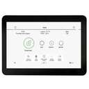Clavier - écran tactile ergo-T pro ; format large 16:10 (1280x800), dalle TFT LCD IPS. Alimentation par 12 V DC ou sur interface POE. Livré avec support de fixation sur boîtier encastrable DIN 503. Dimensions 256x181x27 mm.noir.