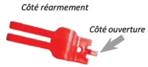 Clef de réarmement DM Sextant