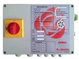 Coffret de relayage standard desenfumage seul 1 Vitesse 400 V 8 A