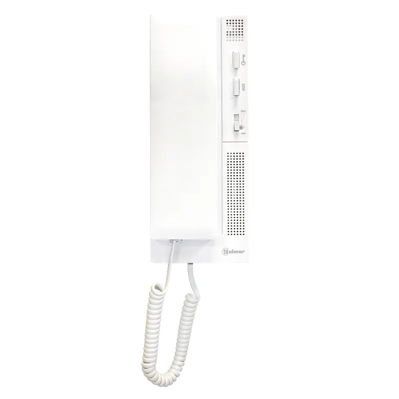 Combiné audio TEKNA (V2 Plus) + réglages du niveau d'appel
