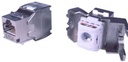 Connecteur RJ45, Cat6a, femelle, blindé, Keystone sans outil
