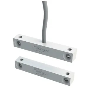 Contact magnetique INVERSEUR en applique 9x9 avec 10m de cable