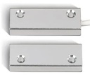 Contact magnétique en applique SMK, Aluminium, 1 contact NO (2 fils), raccordement câble 3 mètres (autres longueurs sur demande), distance de réaction 35 mm