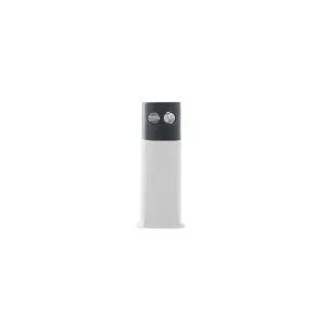 Contact magnétique avec bornes rétractables, compact avec ELT intégrées pour système KS°. Couleur blanche, disponible dans la variante marron (KSI5CLR-TW.0TN). (A * -B * -C *). Certificat EN 50131-2-6 Degré 2 classe II.