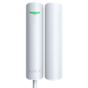 Contact magnétique blanc porte/fenêtre Protocole Fibra Certificat de grade 2 Indicateur LED 1 entrée pour capteur filaire NC 