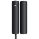 Contact magnétique noir  porte/fenêtre Détecteur de vibration et d'inclinaison Certificat de grade 2 Protocole Fibra 1 entrée pour capteur filaire NC