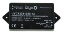 Convertisseur de tension : In 12-24V AC ou 12-50V DC / Out 12V DC 1A, raccordement à fils