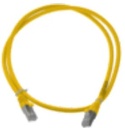Cordon S/FTP CAT6A patch LSZH jaune 02M