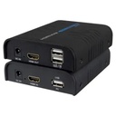 Deport HDMI - Émetteur et le récepteur - Portée 120 m - Câble UTP Cat 6 - Jusqu'à 1080p - Alimentation DC 5 V et POE