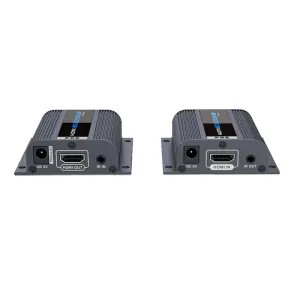 Deport HDMI - Émetteur et le récepteur - Portée 40 m / Jusqu'à 1080p - Câble UTP Cat 6 - Alimentation DC 5 V en émetteur et PoE en récepteur