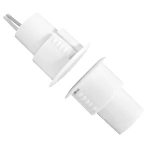 Detecteur d'ouverture magnetique encastré spécial porte métallique 2 fils