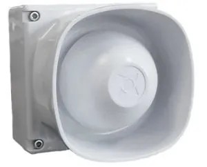 Diffuseur sonore IQ8S – SEC  classe C (certifié NF) Etanche IP 66, 200mA/24 Vcc- 100mA/48 Vcc   IP33C                                                                      