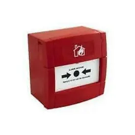 Déclencheur manuel adressé. Equipé d'une Led et d'une membrane déformable.