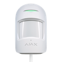 Détecteur PIR et bris de vitre blanc Protocole Fibra Anti-animaux Certificat de grade 2 Zone de détection PIR 12 m Zone de détection de bris de vitre 9 m