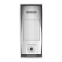 Détecteur PIR à caméra radio extérieure VESTA. Couverture de 10 mètres, 90 °. Deux niveaux de sensibilité. Caméra: 640x480 @ 3ips, 320x240 @ 3 6ips. Optique grand angle 102 °. Illumination IR de 7 mètres. Résistant aux animaux jusqu'à 27 kg. Autopro