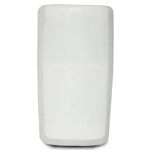 Détecteur volumétrique numérique PIR-Pet Immune unum wireless, bande 868MHz/bidirectionnel, à double optique/portée 12 m., en technologie ELT, batterie inclue. 