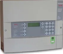 HEPHAIS S128 - avec 2 batteries 12V/7Ah ECS adressable en coffret mural d'une capacité de 128 points répartis sur 4 lignes ou sur 2 boucles.