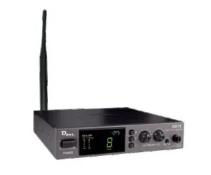 Emetteur fixe UHF 863 - 865MHz, 16 canaux sélectionnables, 2 entrées mixables