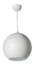 Enceinte sphérique BLANCHE - 16/8/7 Watts/100 Volts