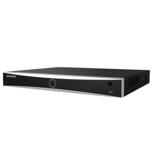 Enregistreur NVR Hikvision Gamme PRO 4 canaux IP Résolution maximale 12Mpx@1ch | Alarmes | Audio Bande passante 40 Mbps | Supporte 1 disques durs Détection de mouvement 2.0 | Reconnaissance des visages