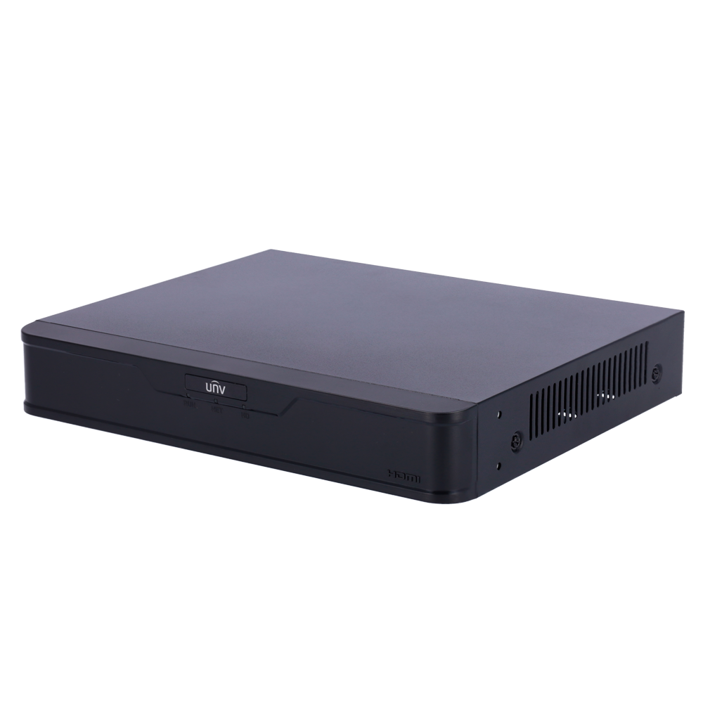 Enregistreur NVR pour caméra IP - Gamme Prime - 16 CH vidéo  / Compression Ultra H.265 - Résolution maximale 8Mpx - Bande passante 80 Mbps - Support 1 disque dur