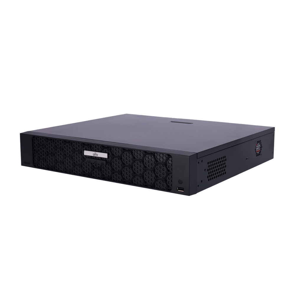 Enregistreur NVR pour caméra IP - Gamme Prime - 32 CH vidéo  / Compression Ultra H.265 - Résolution maximale 8Mpx - Bande passante 320 Mbps - Support 4 disque dur 16 ports POE