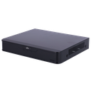 Enregistreur NVR pour caméra IP - Gamme Prime - 4 CH vidéo  / Compression Ultra H.265 - 4 Canaux PoE - Résolution maximale 8Mpx - Bande passante 80 Mbps - Support 1 disque dur