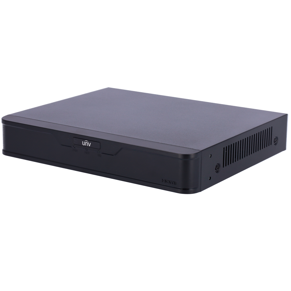 Enregistreur vidéo 5n1 Uniview - Gamme Easy - 16 CH HDTVI / HDCVI / AHD / CVBS + 8 extra IP - Audio  - Support 1 disque dur