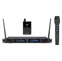 Ensemble UHF double Diversity, 1 Micro main et 1 micro cravate