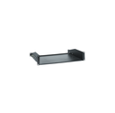 Etagère acier noir à glissières pr montage rack 19", 1U Etagère acier noir