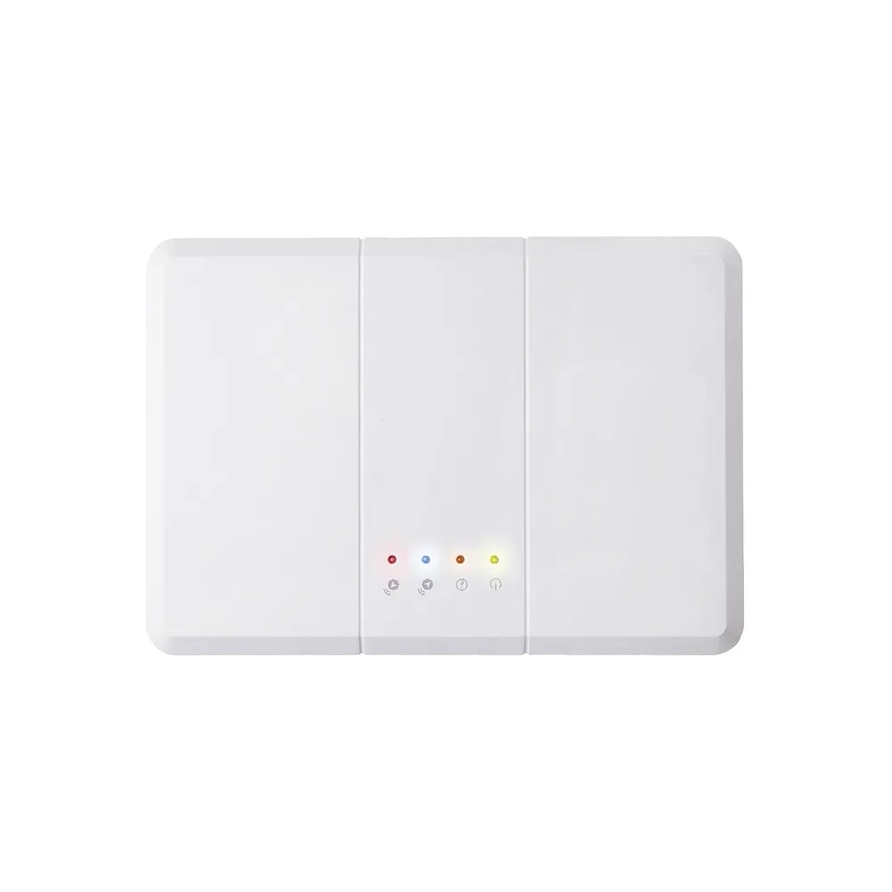 Extension répéteur radio VESTA. Étend la portée de communication entre les capteurs et le panneau de commande. Comprend une batterie de secours: batterie rechargeable AAA Ni-Mh, 750 mAh. Autoprotection. Comprend une alimentation 220V. Certificat EN5