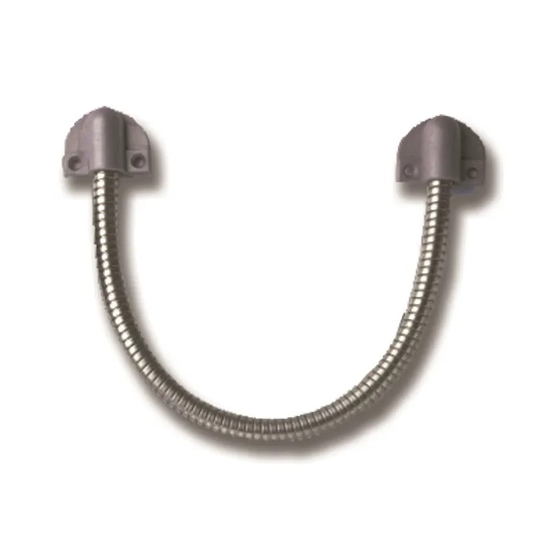 Flexible inox 30 cm à embouts plastiques