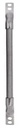 Gaine ressort DLM, pose à encastrer, longueur 250 mm, Ø intérieur 10,4 mm, pour ouverture porte 100°