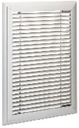 Grille GFAP en applique de la paroi avec noyau fixe 250x650 soit Hors tout: L385mm X H845 mm