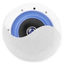 Haut-parleur PUBLIC ADRESS, encastré, 5,25", 100 V, 2 VOIES, FAIBLE ÉPAISSEUR, 10 W - ECS5