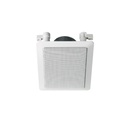 Haut-parleur mur/plafond rectangulaire 2 voies - 15/7,5/4/2/1 Watts/100 Volts