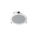 Haut-parleur plafond 2 voies en métal - 15/7,5/3,75 Watts/100 Volts