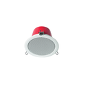 HP plafond métal blanc avec capot acier anti feu, 15/7,5/3,75 W/100V HP plafond métal