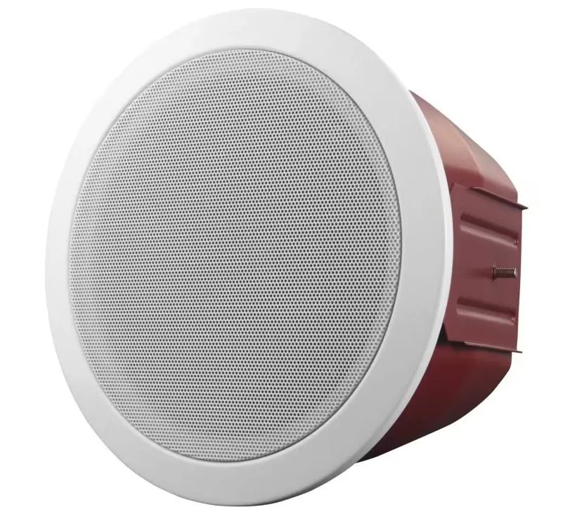 Haut-parleur à encastrer au plafond L-VCM6B - 6W - 5" - EN 54