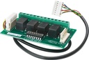 Interface transformant 8 open collector en 4 sorties relais NF-NO - fonctionne avec centrales AVS, SAT03, SAT WS, STARTEL, INT 4 WS, …