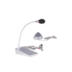 Interphone de guichet numérique avec bouton poussoir