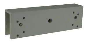 Kit U pour montage contreplaque pour les ventouses électromagnétiques EMS1200 / EMM1200 sur porte en verre 10-13 mm