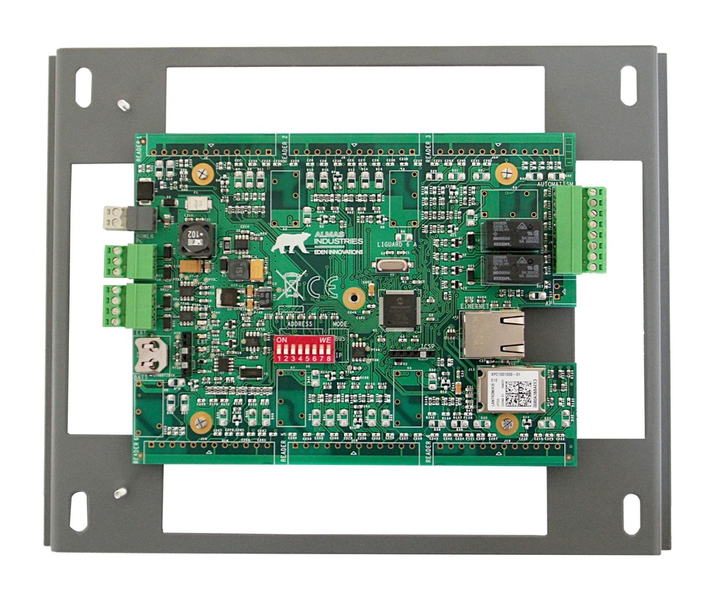 LIGUARD6ELS - Centrale 6 lecteur en coffret sans alim exclusivement pour système de vérrouillage électronique