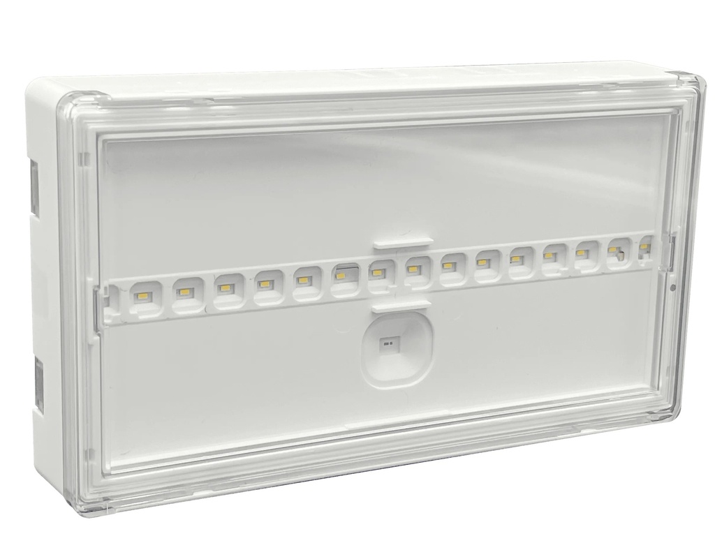 LUMIO 400 48-230 (LSC) Ambiance 100% LED 400 lm / de 48 à 220 Vdc et 230 Vac / IP42 IK08
