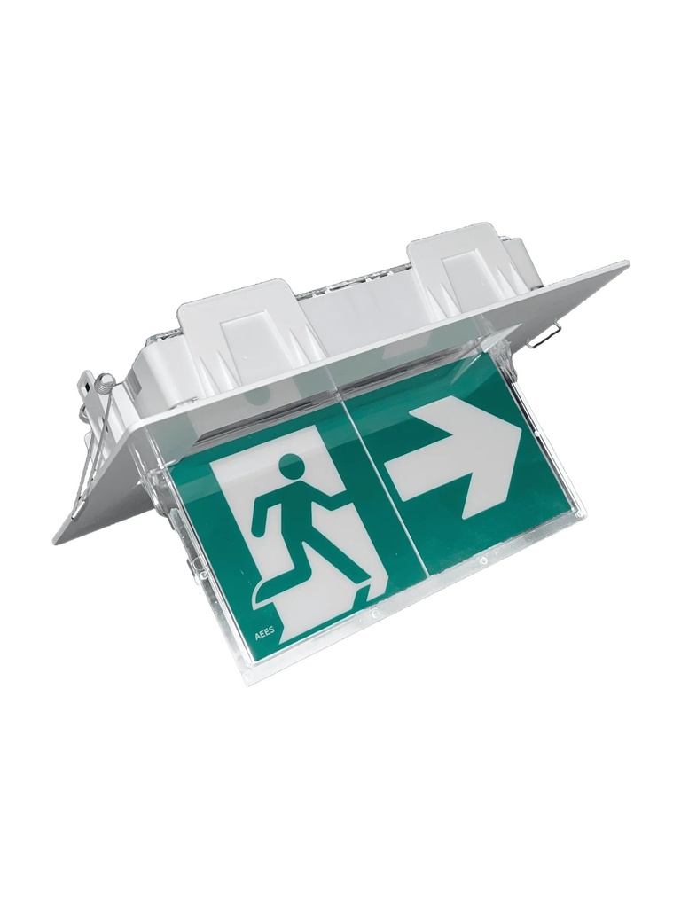 LUMIO 400 ST+ ENCASTRE BAES Ambiance 100% LED 400 lm / 1h / 0.9W 0.9VA / IP42 IK08 / SATI