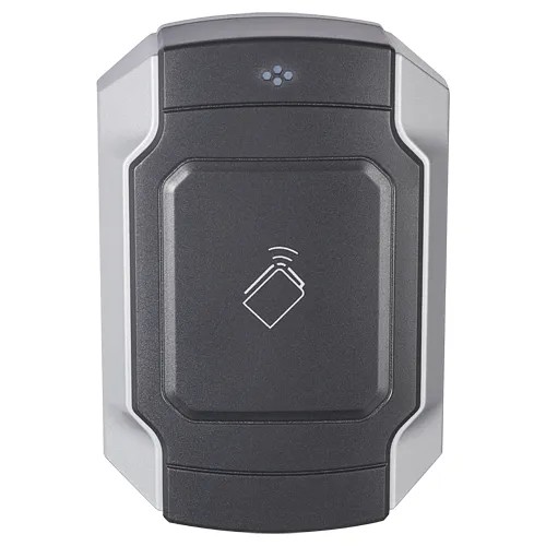 Lecteur de badge MIFARE Indicateur LED et sonore Wiegand 26/34 extérieur IP65, IK10
