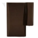 Micro contact magnétique sans fil nanus poli, bande 868 MHz/bidirectionnel, couleur marron. Batterie au lithium CR2032 inclus.