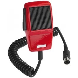 Microphone main Public Adress pour annonces d'urgence selon la norme EN 60849