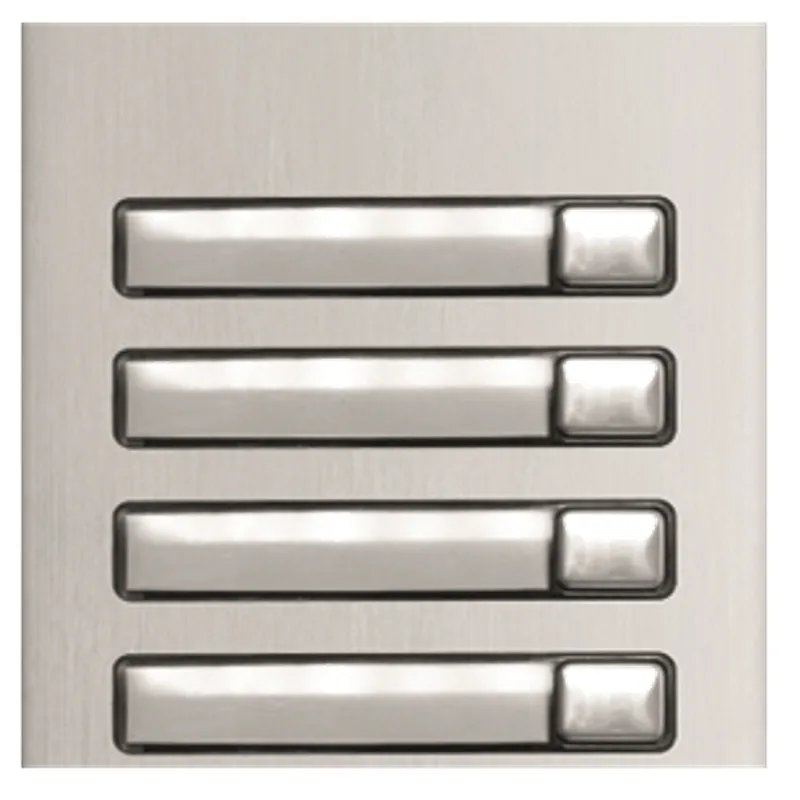 Module NEXA aluminium 316 L, 4 BP sur 1 rangée